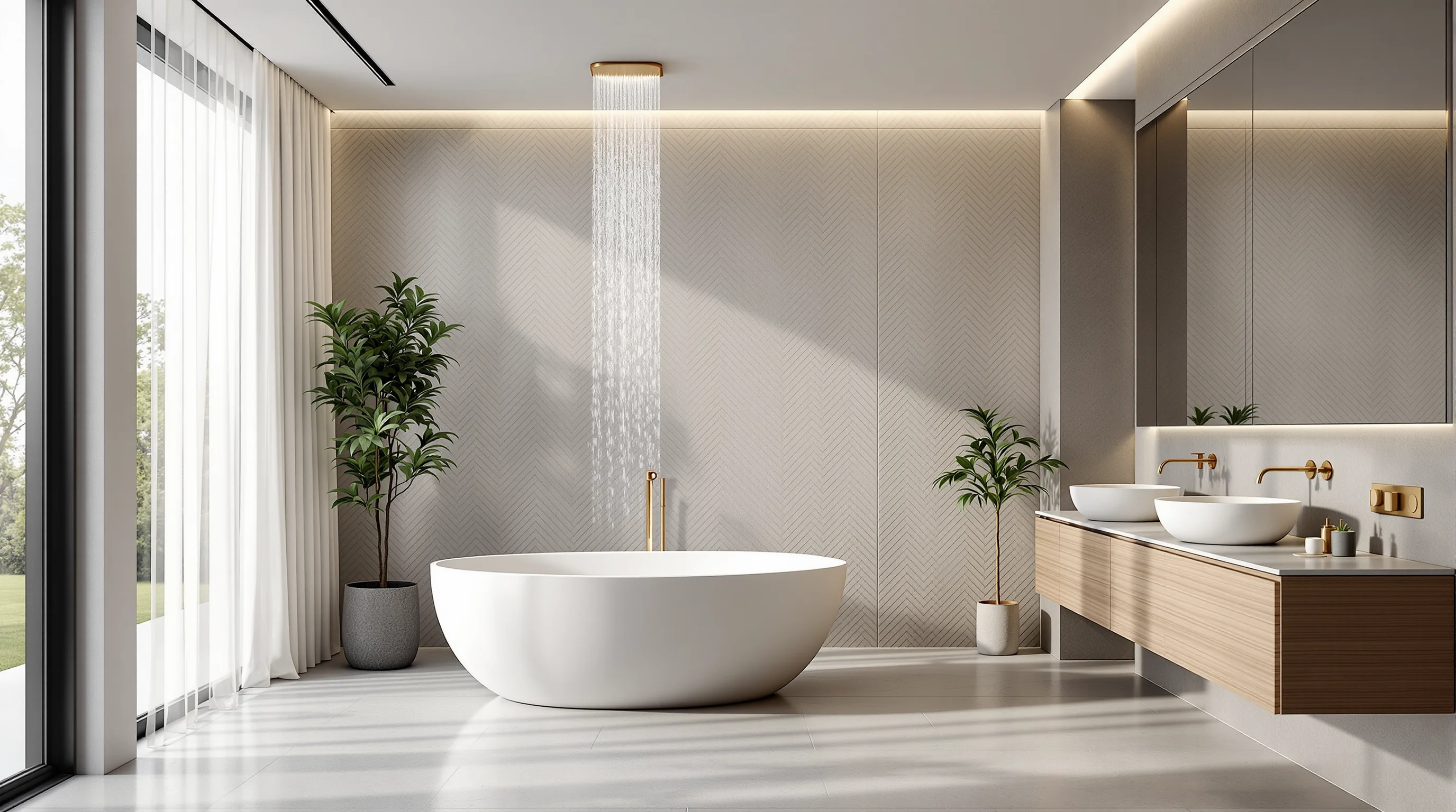 Baños modernos: las tendencias esenciales para renovar con estilo en 2025