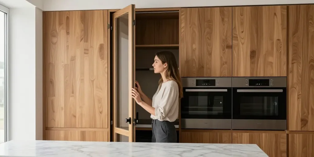 Cocina Oculta En Armario: Las Claves Para Organizar El Hogar Moderno