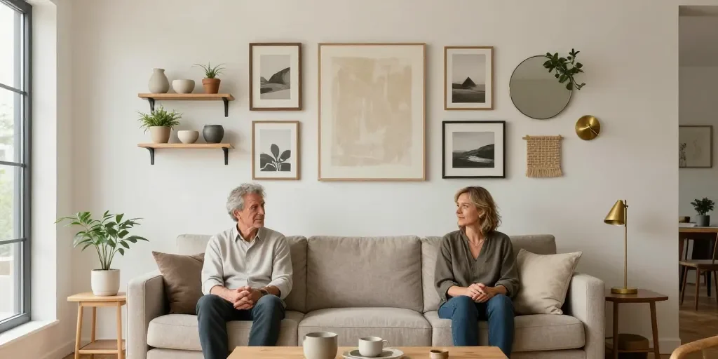 Decoración Encima Sofa: Las 9 Ideas Prácticas Para Vestir La Pared