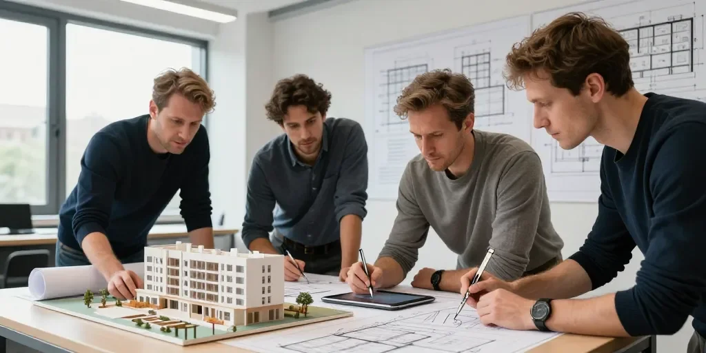 Diseño Edificios Viviendas: Las 9 Soluciones Para Núcleo, Fachadas Y Planos