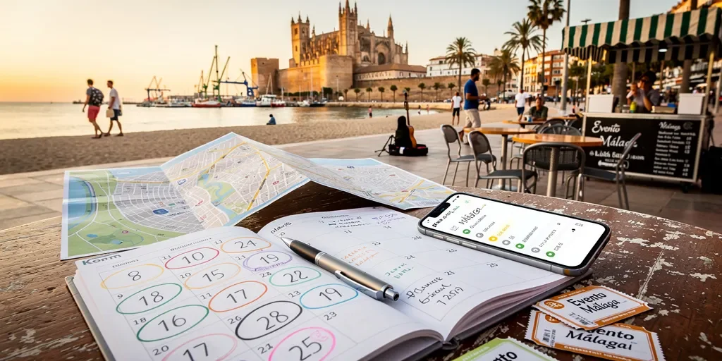 Evento Málaga 202el calendario con 10 citas para planificar tu visita