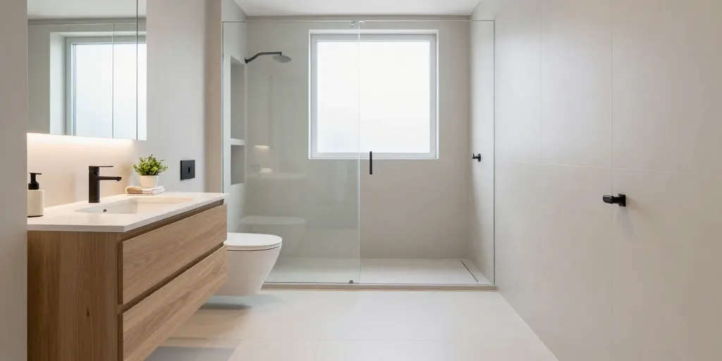 Fotos de baños modernos pequeños: las 10 ideas para ampliar visualmente el espacio