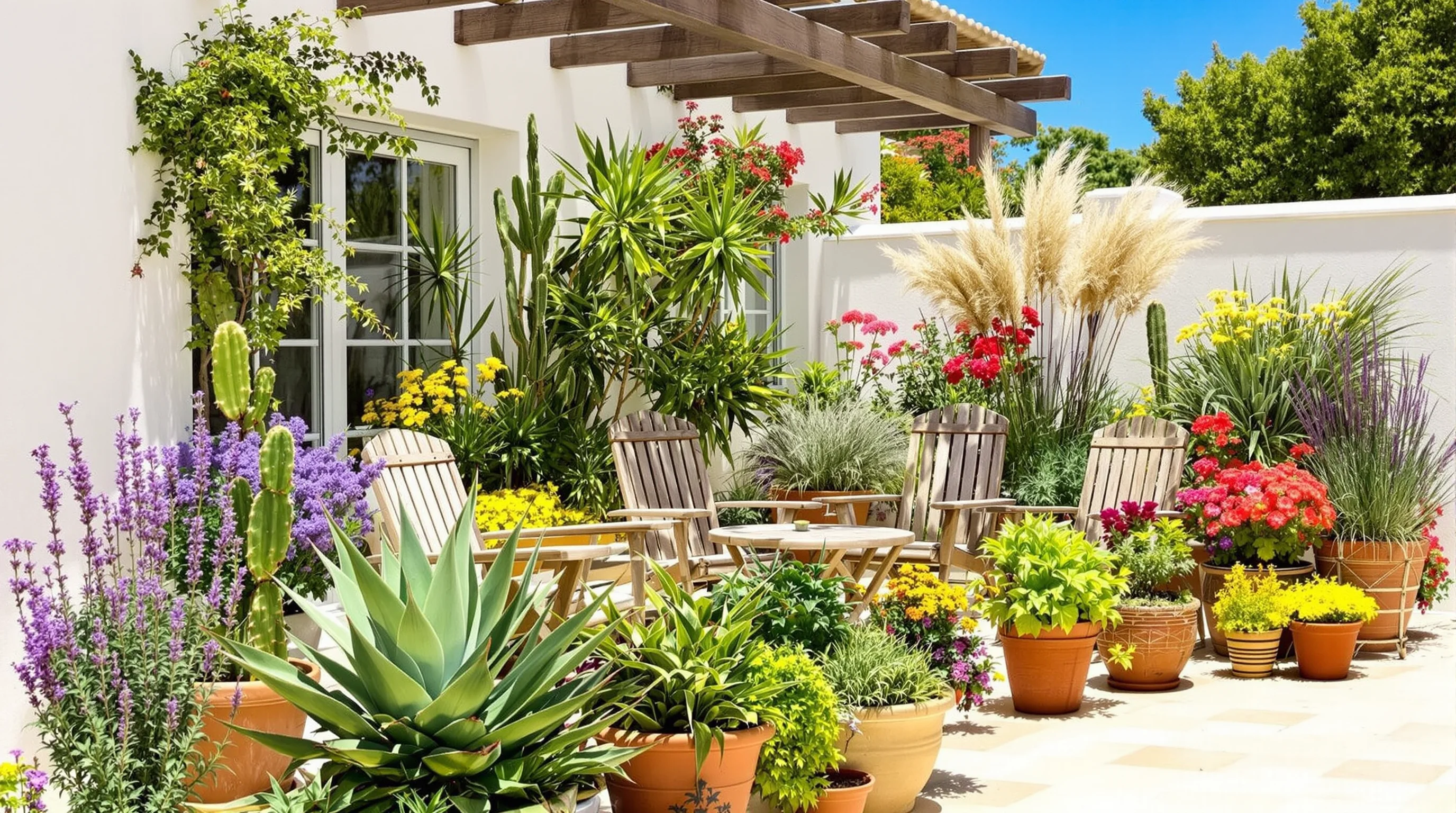 Plantas de exterior resistentes al sol y poca agua: las 12 opciones ideales para tu terraza