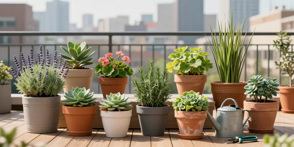Plantas En Terrazas: Las 10 Mejores Para Sol Y Bajo Mantenimiento
